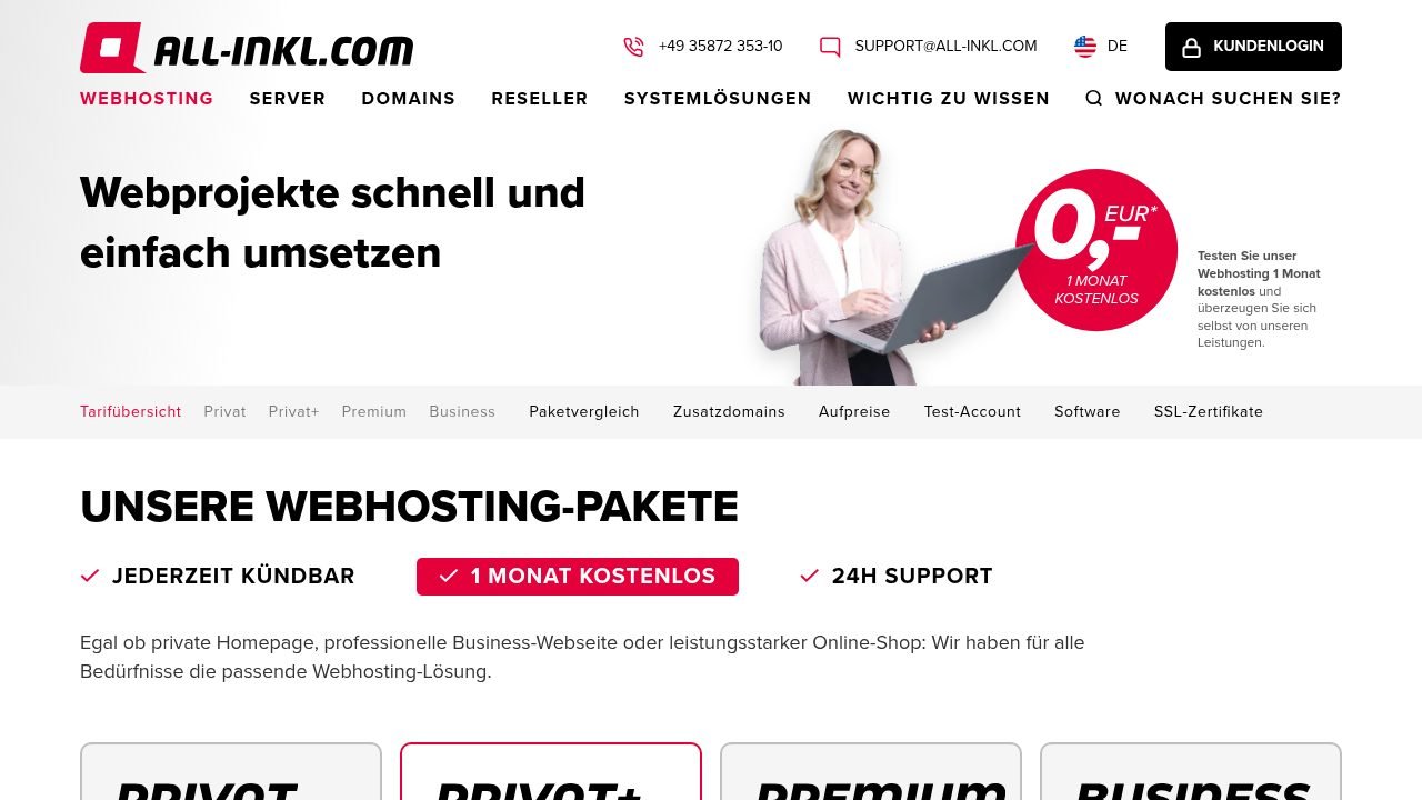 ALL-INKL.COM Produktvorschau 2