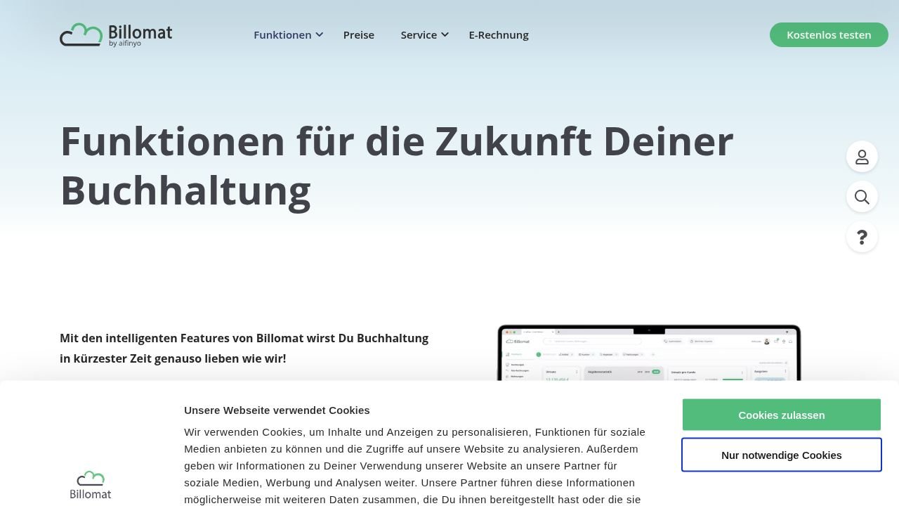 Billomat Produktvorschau 2