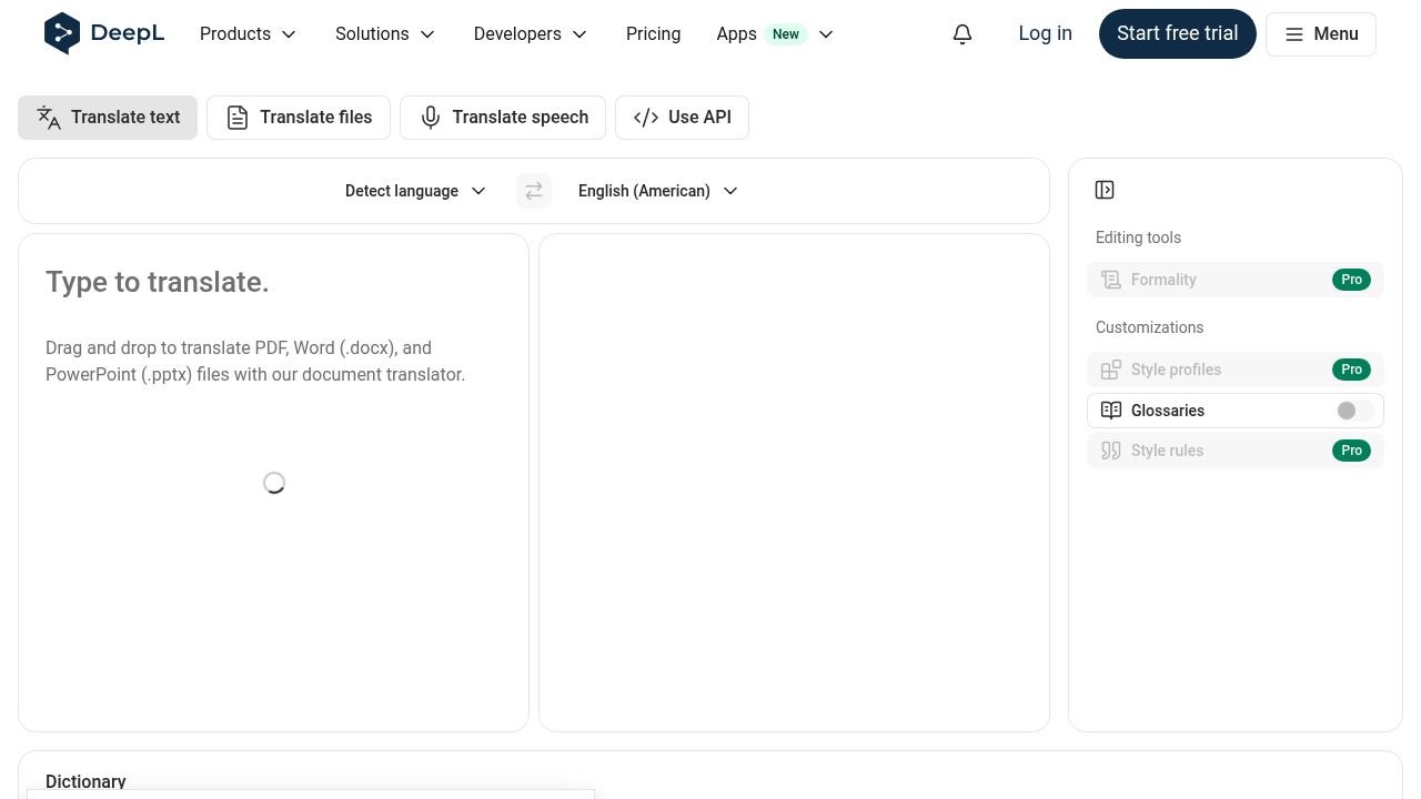 DeepL Produktvorschau 3