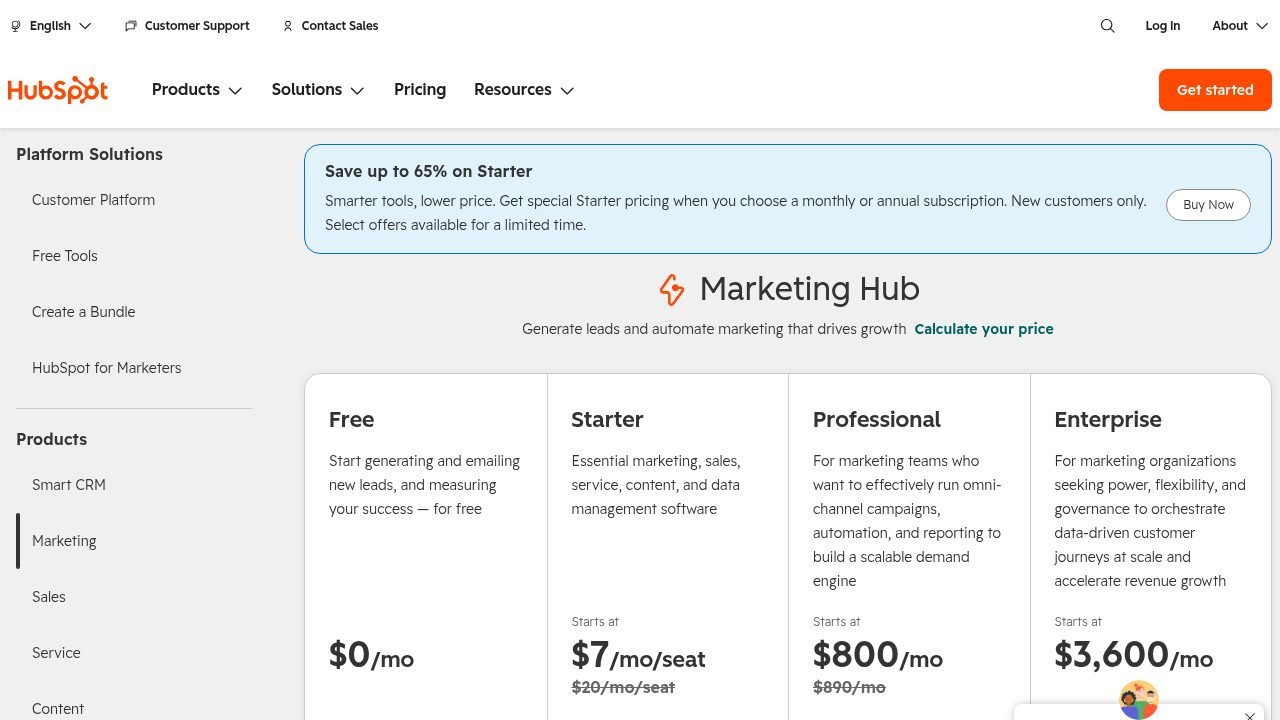 HubSpot CRM Produktvorschau 3