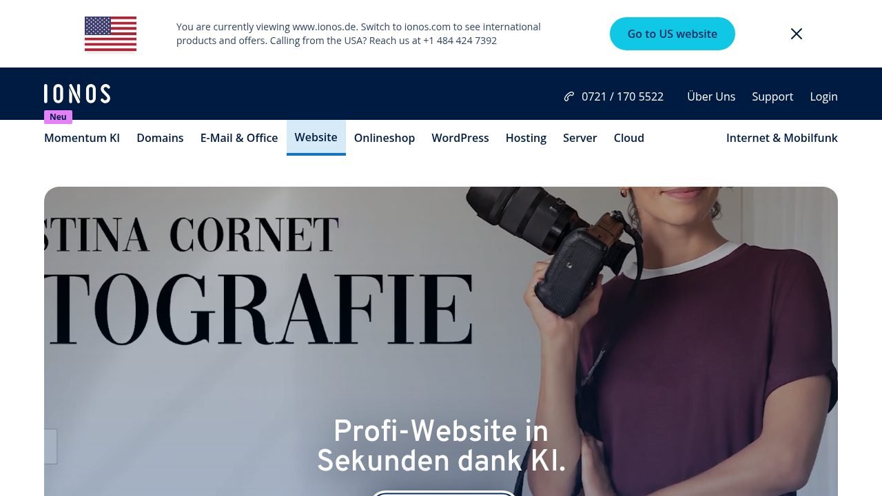 IONOS Produktvorschau 2