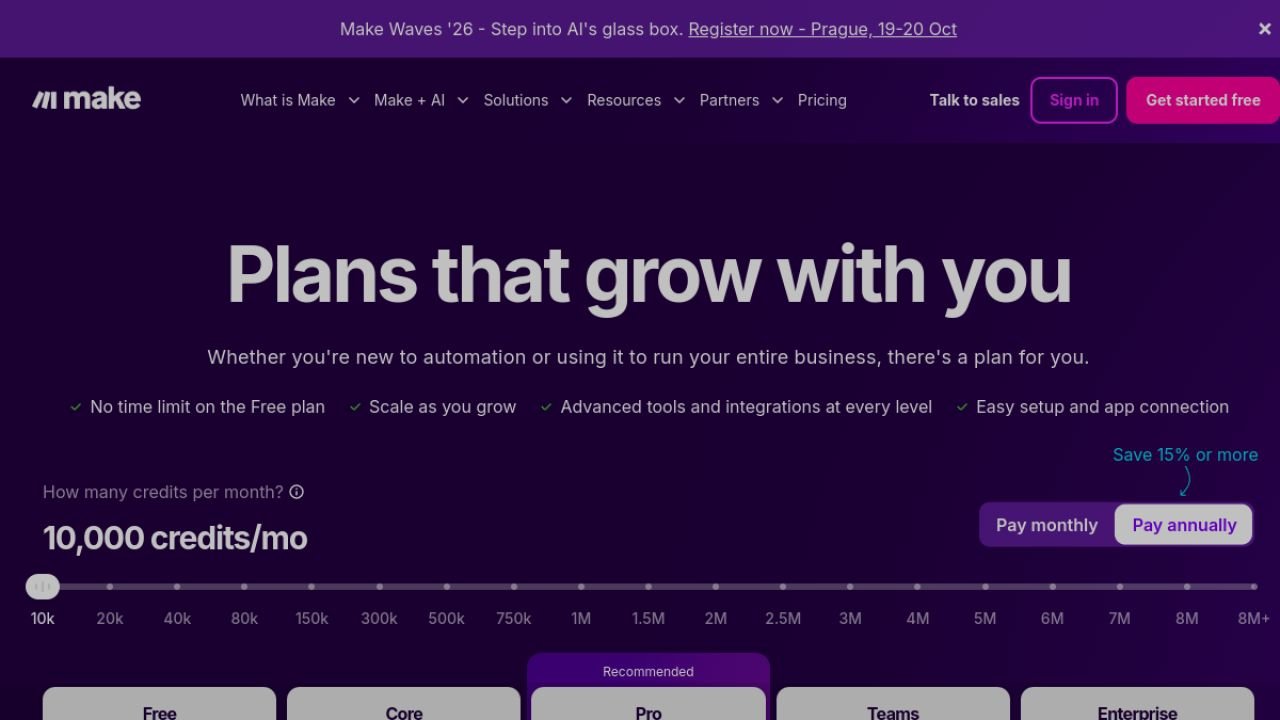 Make.com Produktvorschau 3